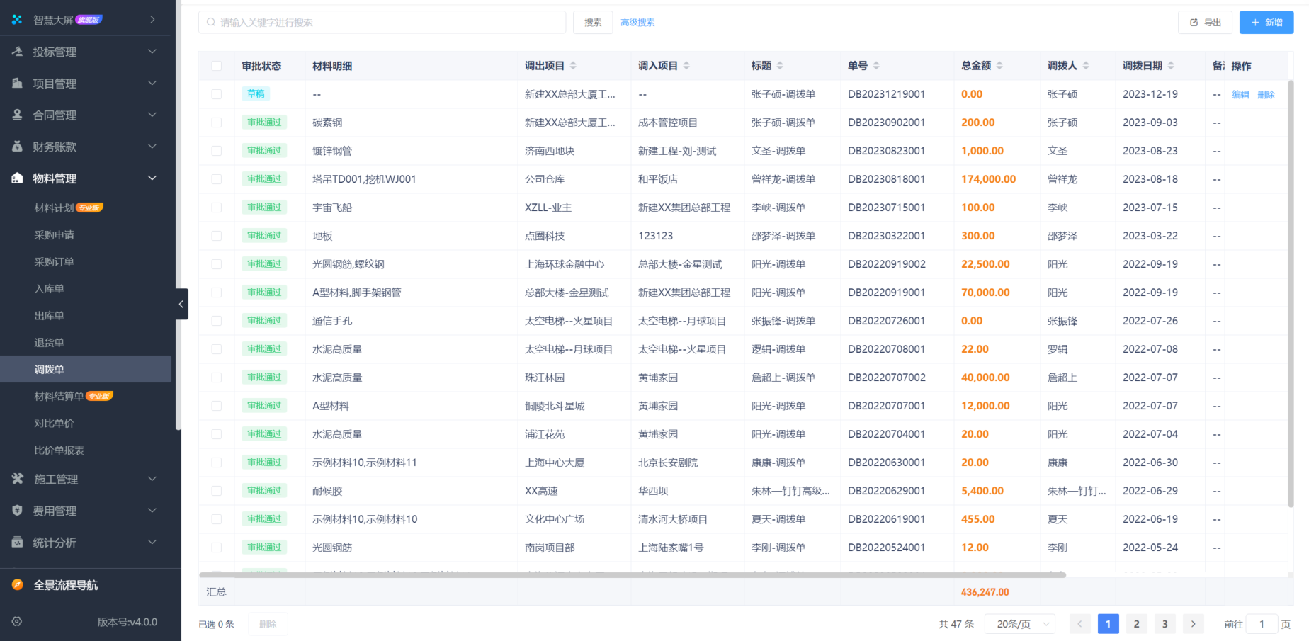工程項目管理系統(tǒng)
