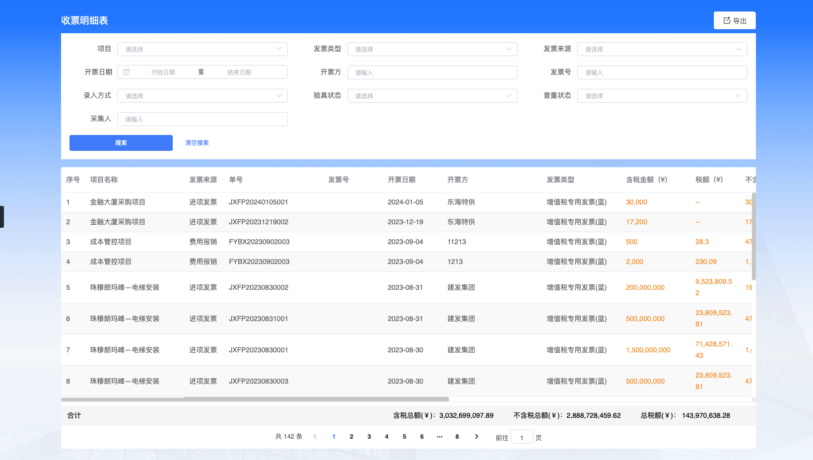 建筑工程項(xiàng)目管理系統(tǒng)